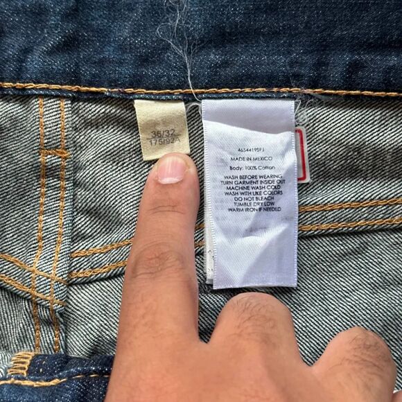 Denim & Supply Ralph Lauren Slim Fit Selvedge Denim Jeans 36x27 - Picture 4 of 8